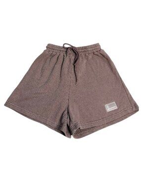 SHEIN Women's XS Purple High Waisted Drawstring Cotton Shorts